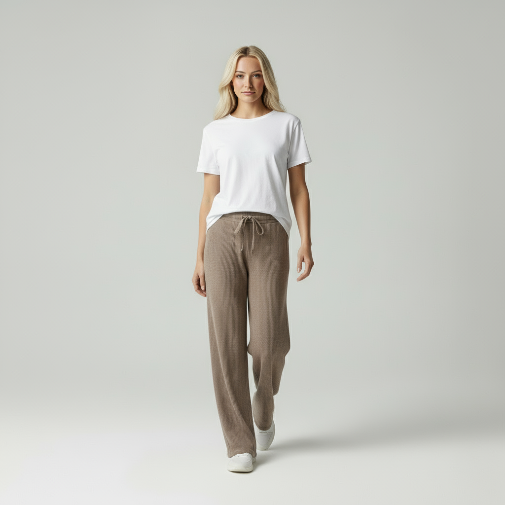 Fleur | Casual Knit Broek Dames