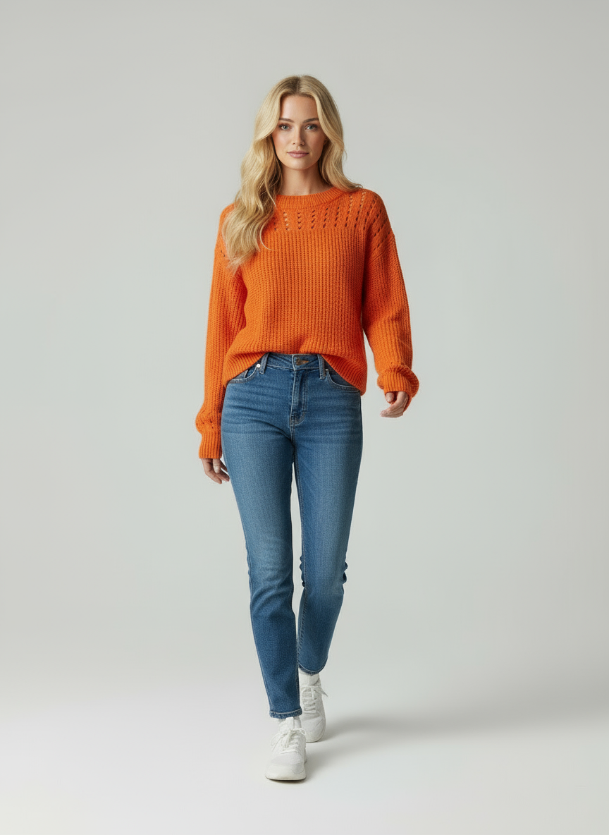 Noor | Gebreide Wintertrui Dames