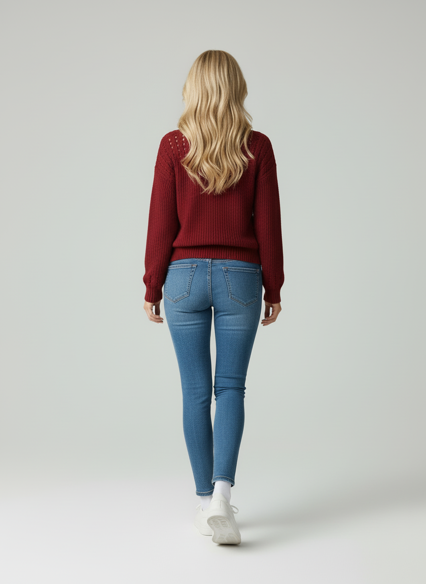 Noor | Gebreide Wintertrui Dames