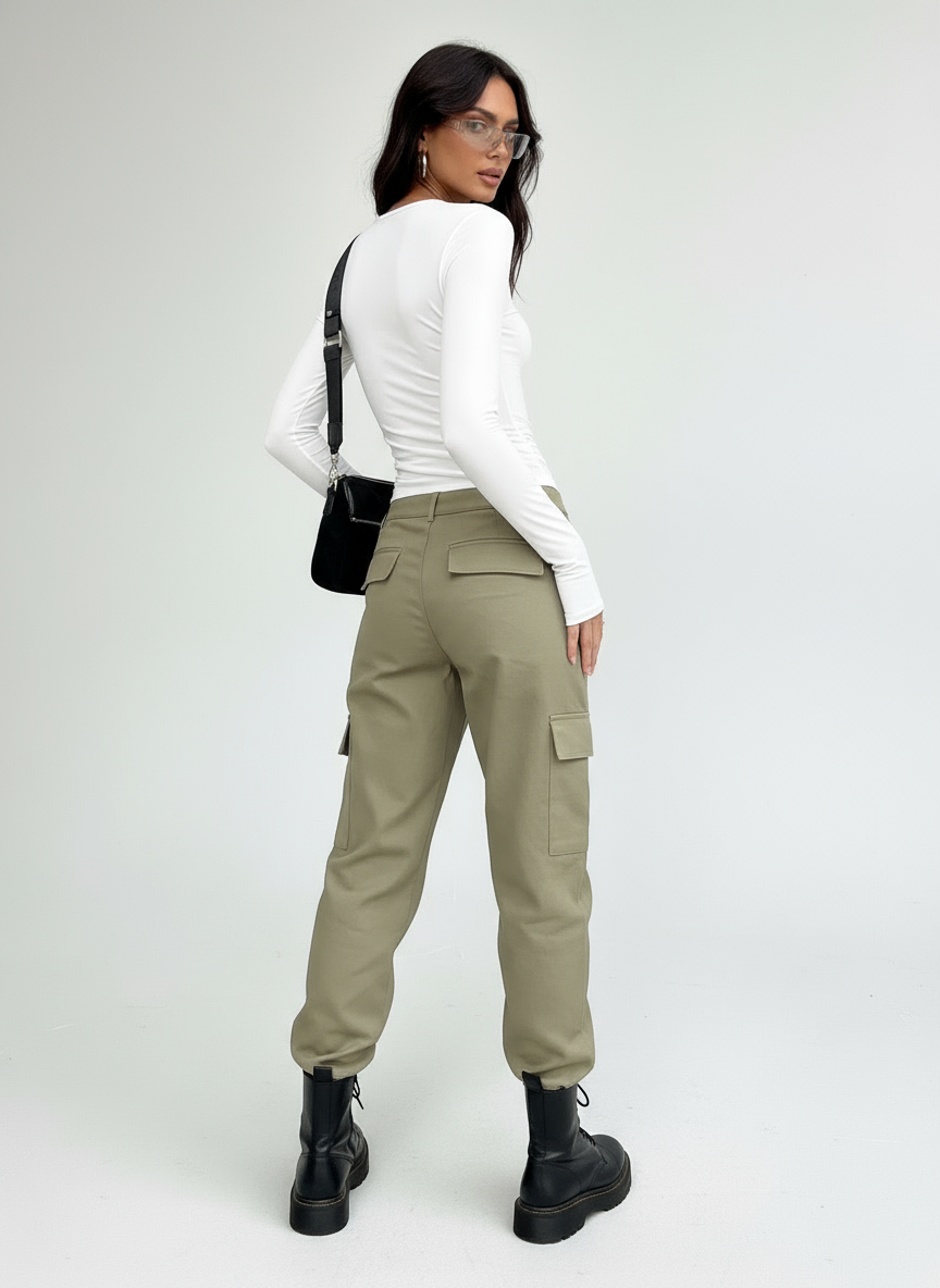 Mira | Strakke Longsleeve Top