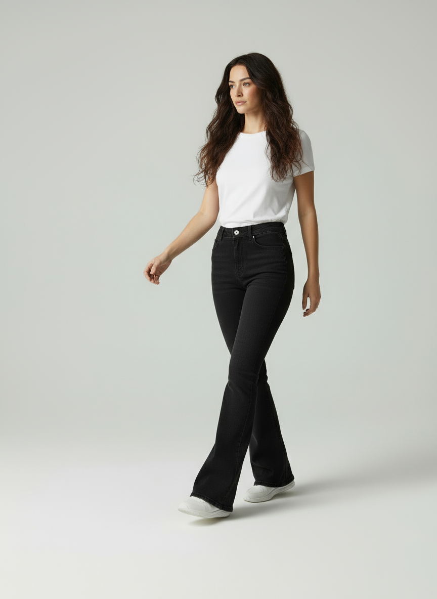 Yara | Flared Jeans met High Waist