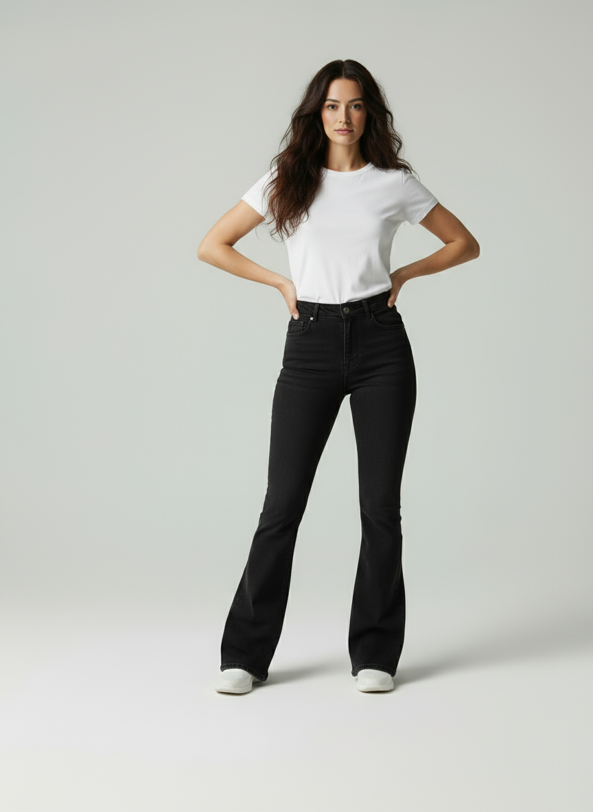 Yara | Flared Jeans met High Waist