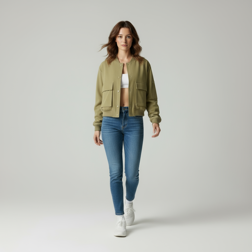Celine | Bomberjack met Korte Taille