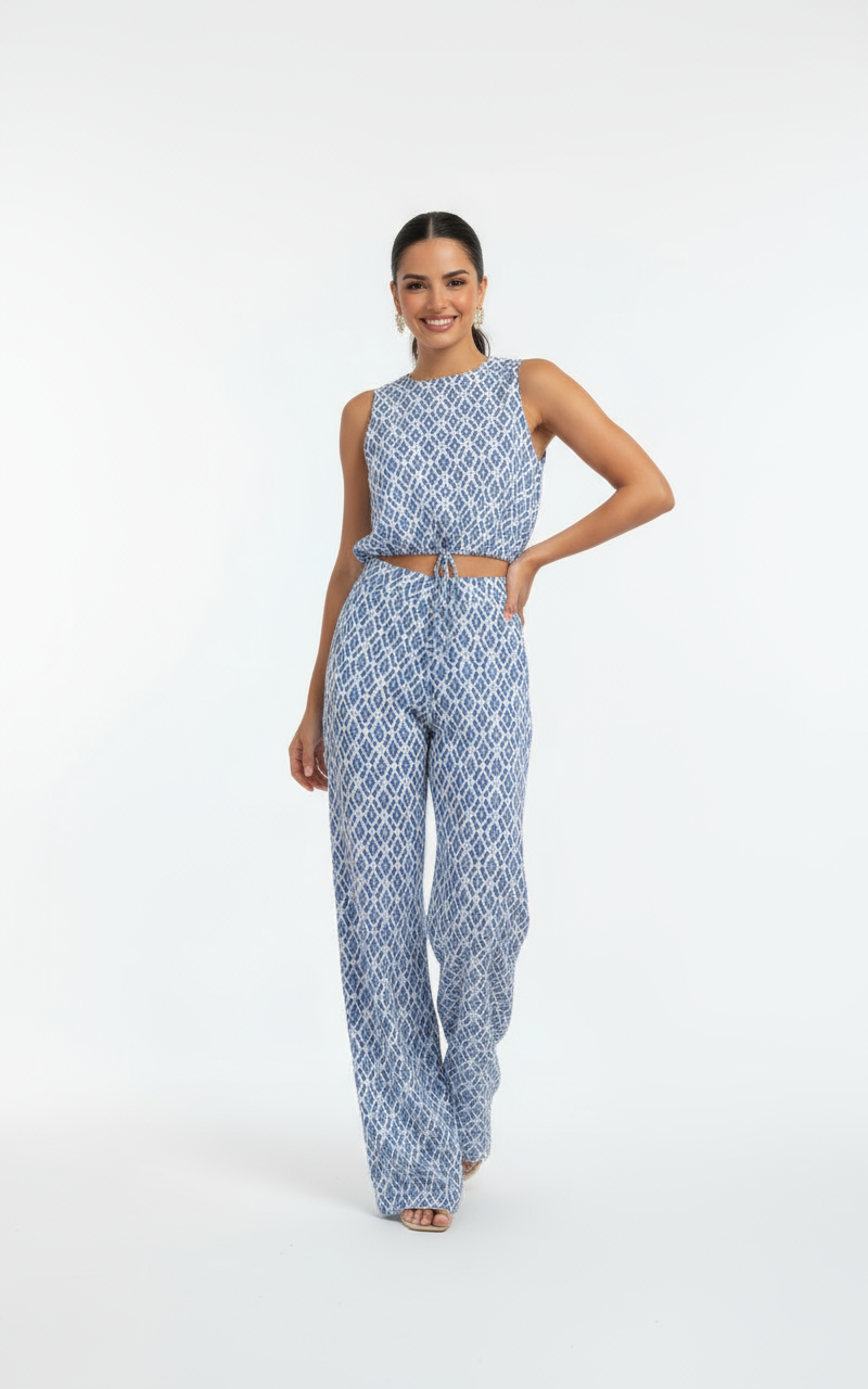 Saphira | Blue Diamond Co-ord set