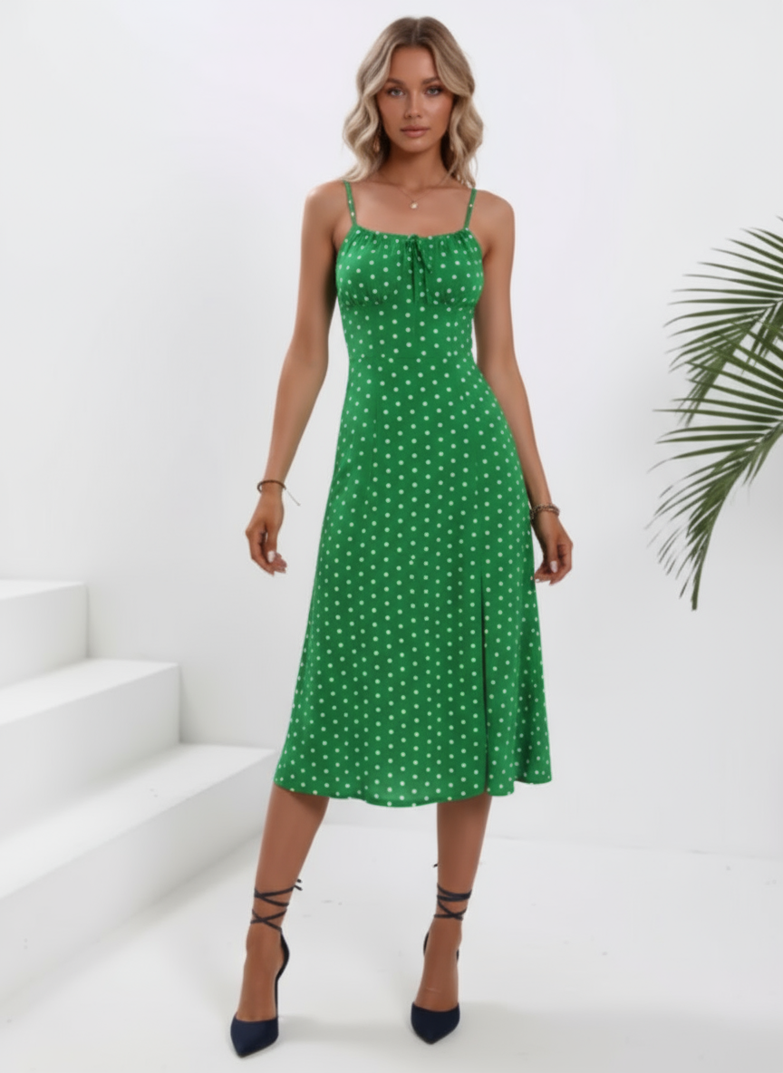 Noor | Casual Jurk met Polkadots