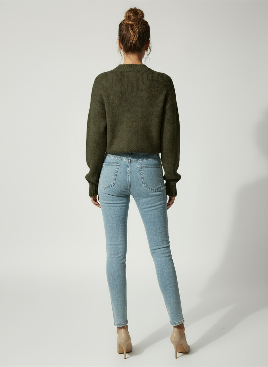 Maud - Warme Herfst Trui met Lange Mouwen