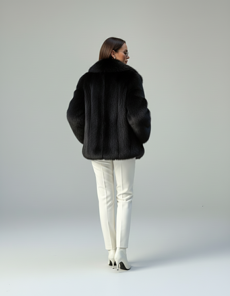 Dana | Oversized Faux Fur Jas Dames