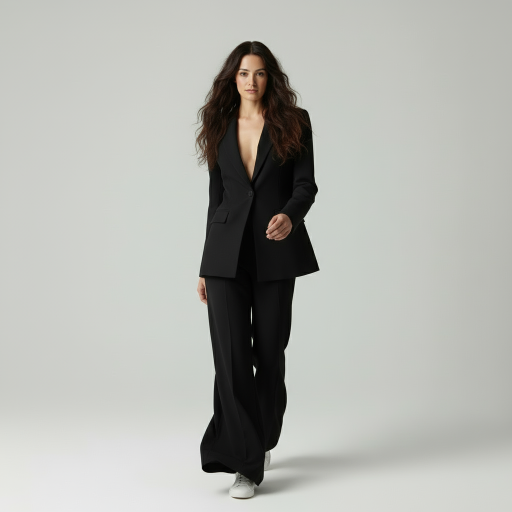 Amira | Trendy Zakelijk Tweedelig Pak Dames