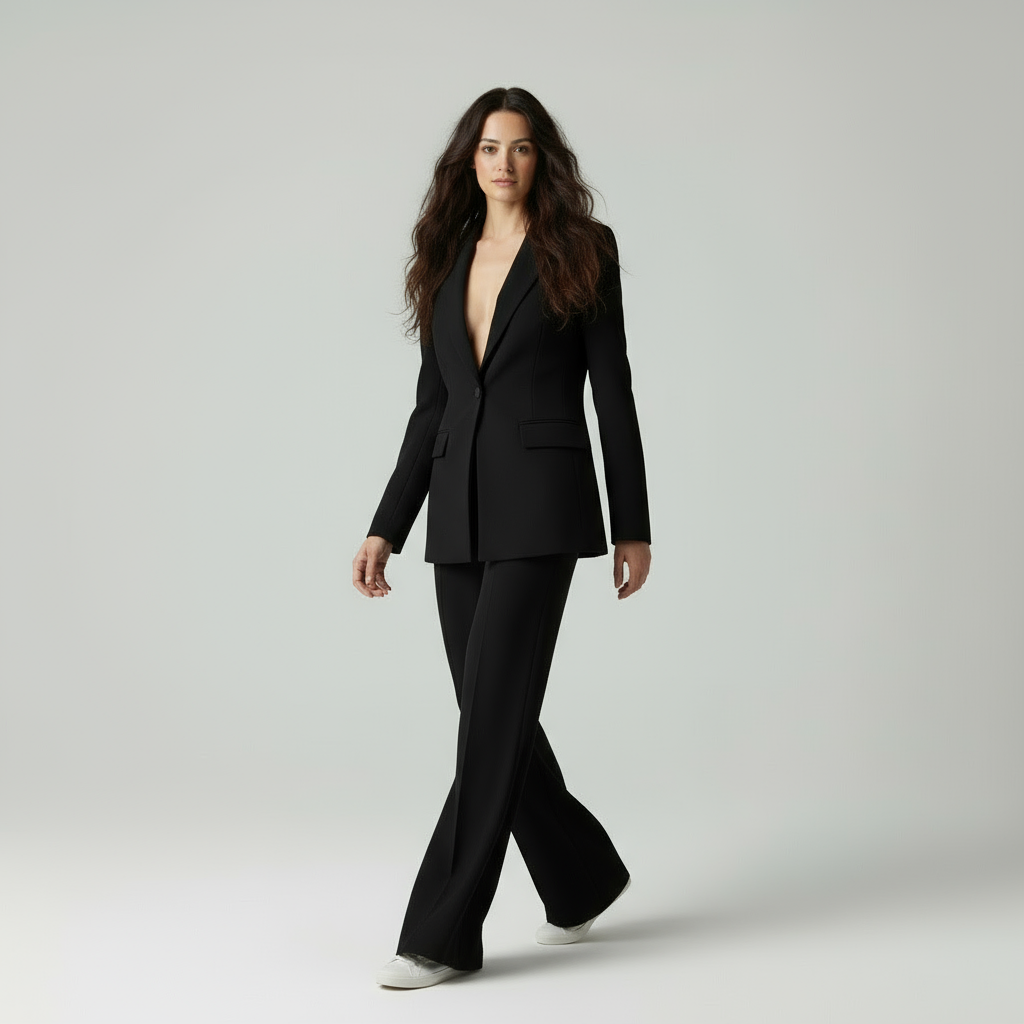 Amira | Trendy Zakelijk Tweedelig Pak Dames