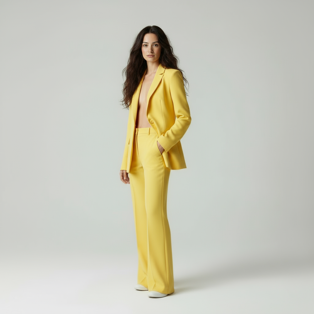 Amira | Trendy Zakelijk Tweedelig Pak Dames