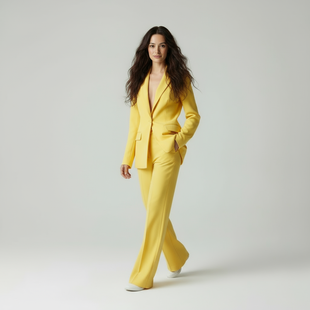 Amira | Trendy Zakelijk Tweedelig Pak Dames