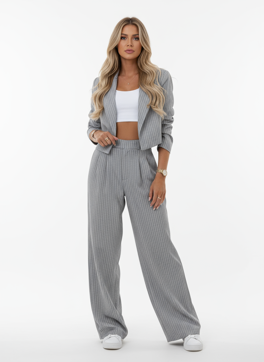 Annelies | Elegante blazer- en broekenset