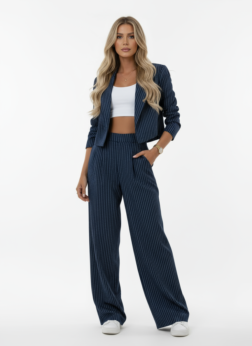 Annelies | Elegante blazer- en broekenset