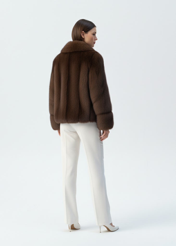 Dana | Oversized Faux Fur Jas Dames
