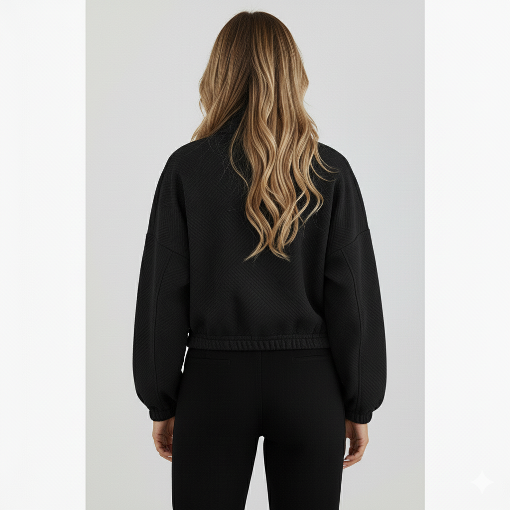 Nadia | Bomberjas met hoge kraag