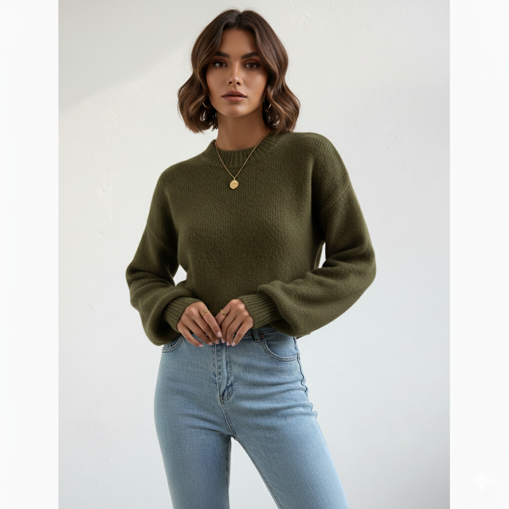 Maudt | Warme Herfst Trui met Lange Mouwen