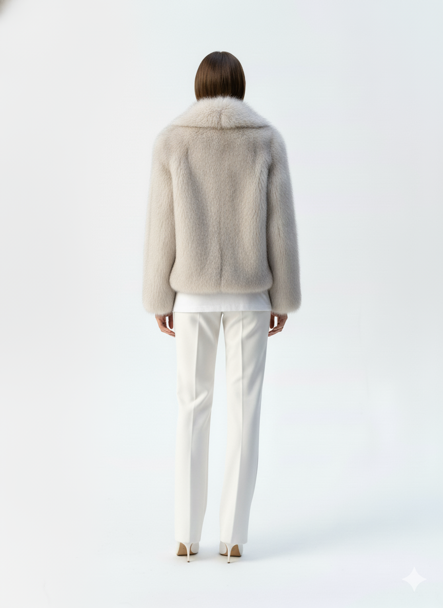 Dana | Oversized Faux Fur Jas Dames