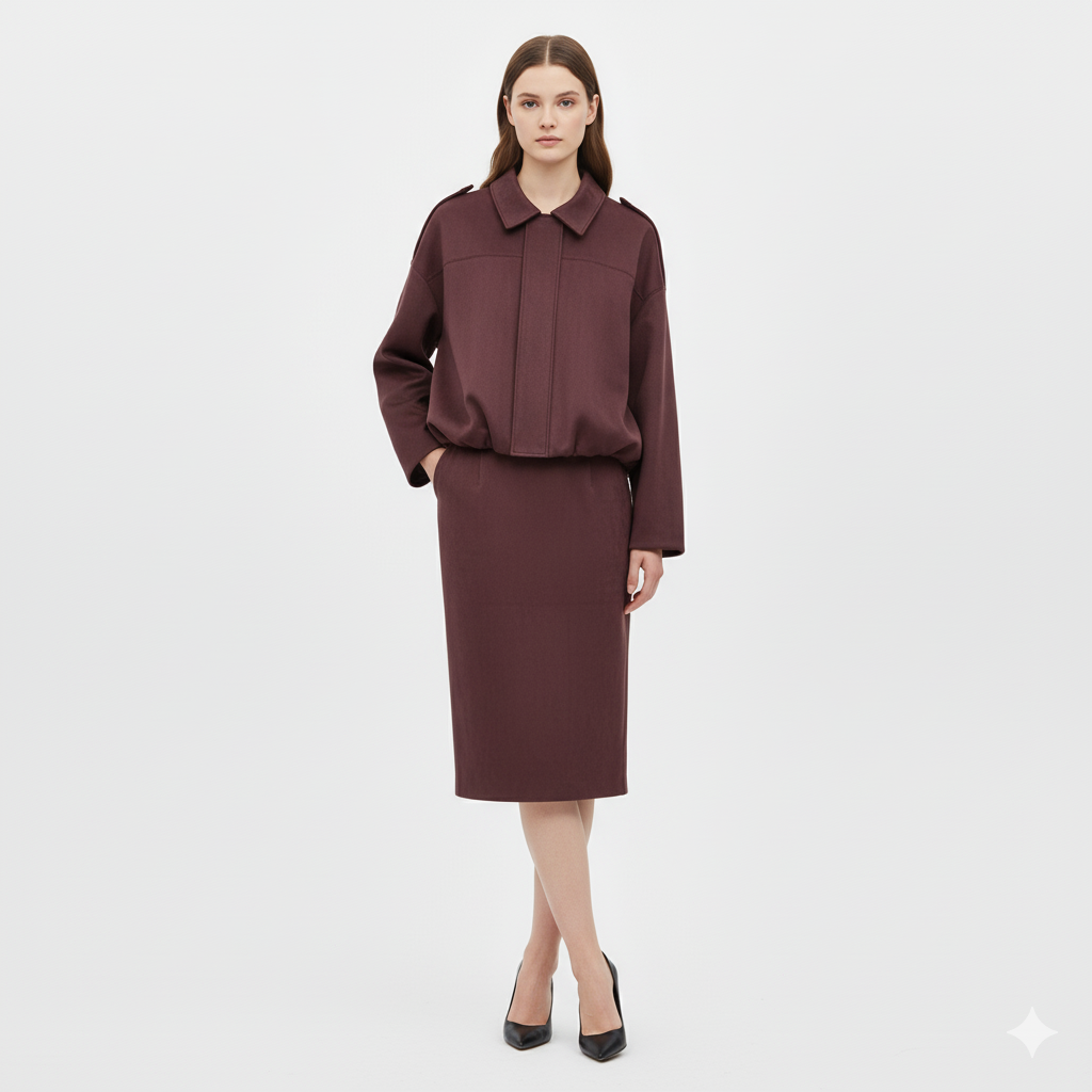 Rosa | Zachte Suède Jas