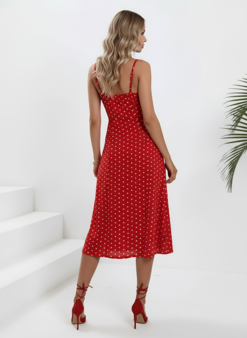 Noor | Casual Jurk met Polkadots